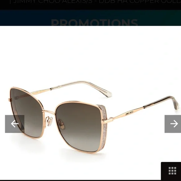Jimmy Choo | Accessories | Jimmy Choo Oversized Square  display picture 3